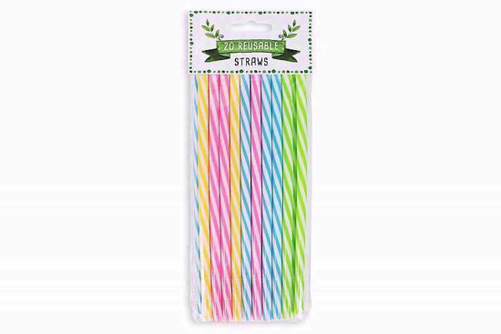 Picture of BELLO PLASTIC 20 STRAWS