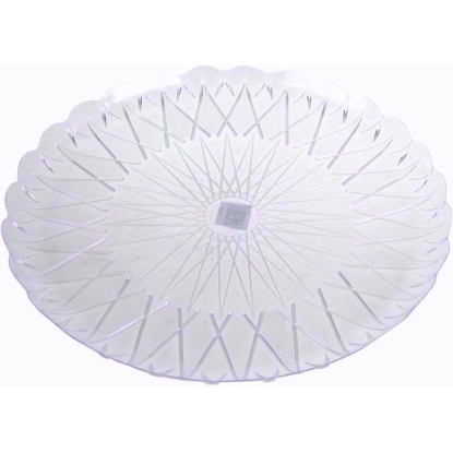 Picture of EURO CLEAR ROUND PLASTIC TRAY 33CM