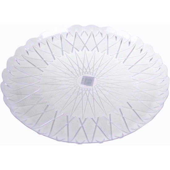 Picture of EURO CLEAR ROUND PLASTIC TRAY 36CM