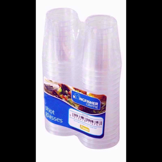 Picture of KINGFISHER PLASTIC 32 SHOT GLASSES