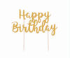 Picture of MASON CASH CAKE TOPPER HAPPY BDAY GOLD