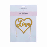 Picture of MASON CASH TOPPER LOVE GLITTER GOLD