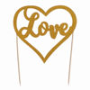 Picture of MASON CASH TOPPER LOVE GLITTER GOLD