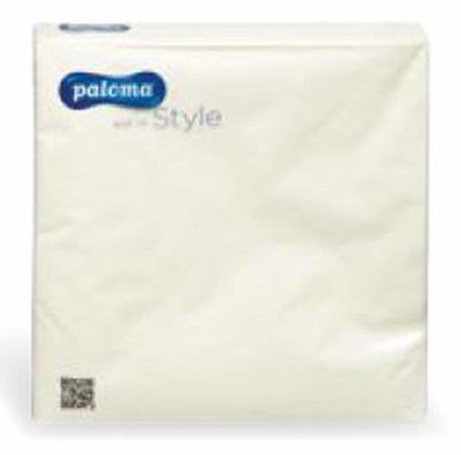 Picture of PALOMA 2PLY IVORY 50 NAPKINS 40X40CM