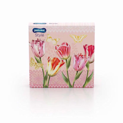 Picture of PALOMA NAPKIN 3 PLY TULIP 20 NAPKINS