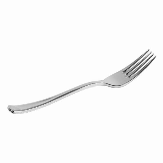 Picture of PLASTIC CUTLERY 20 SILVER FORKS