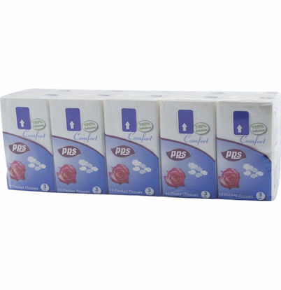 Picture of PPS 10 POCKET TISSUES 3PLY