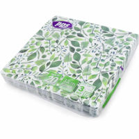 Picture of PPS 3PLY 33CM 20 NAPKINS GREEN LEAF