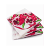 Picture of PPS 3PLY 33CM 20 NAPKINS PINK & WHITE FLOWER