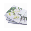 Picture of PPS 3PLY 33CM 20 NAPKINS WHITE ROSE FLOWER