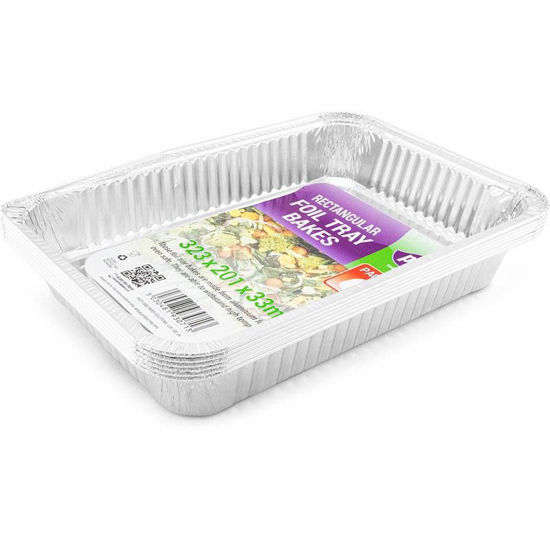 Picture of PPS FOIL 6 BAKE TRAY 323X201X33MM