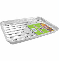 Picture of PPS FOIL BBQ DRILL 2 TRAY 33X23CM