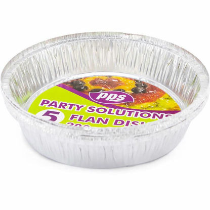 Picture of PPS FOIL FLAN 4 DISHES ROUND LARGE