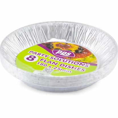 Picture of PPS FOIL FLAN 8 DISHES ROUND