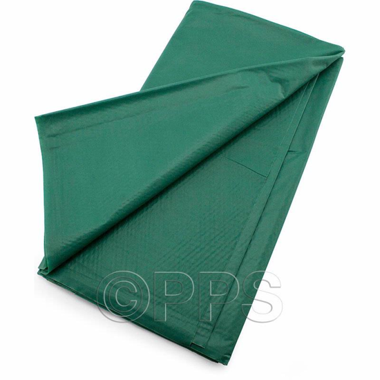 Picture of PPS PLASTIC 2 TABLECLOTHS GREEN