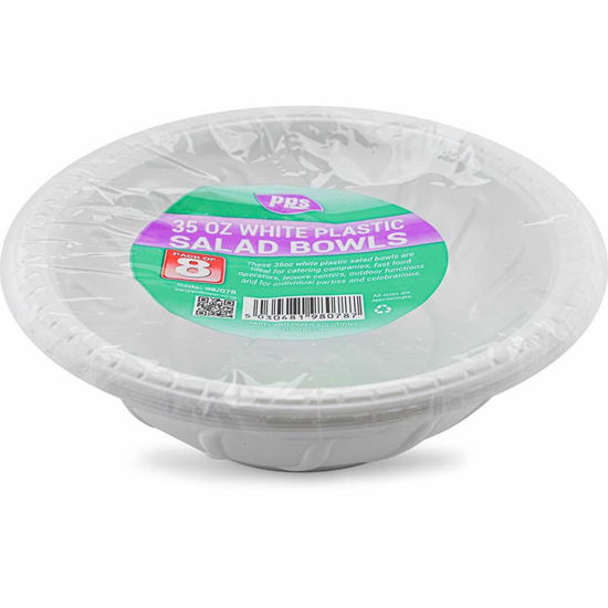 Picture of PPS PLASTIC SALAD 10 BOWLS 35OZ