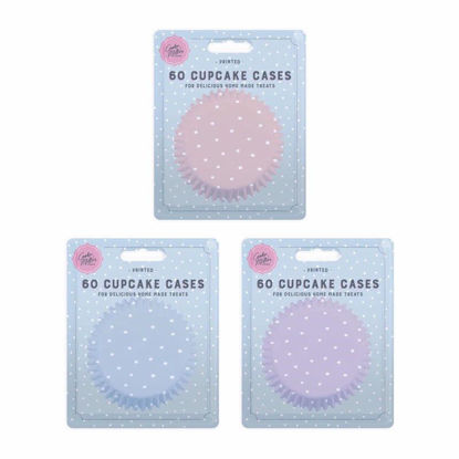 Picture of PRINTED CUPCAKE CASES 60 CASES