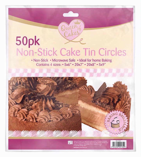 Picture of QUEEN OF CAKES 50 NON STICK CAKE CIRCLE