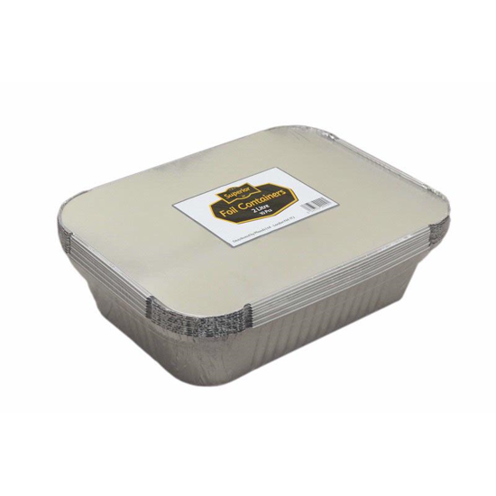 Picture of SUPERIOR FOIL 10 CONTAINERS & LID 2 LTR