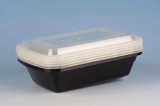 Picture of SUPERIOR PLASTIC 5 CONTAINERS & LID 32 OZ