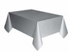 Picture of UNIQUE RECT SILVER TABLE COVER 54X108IN