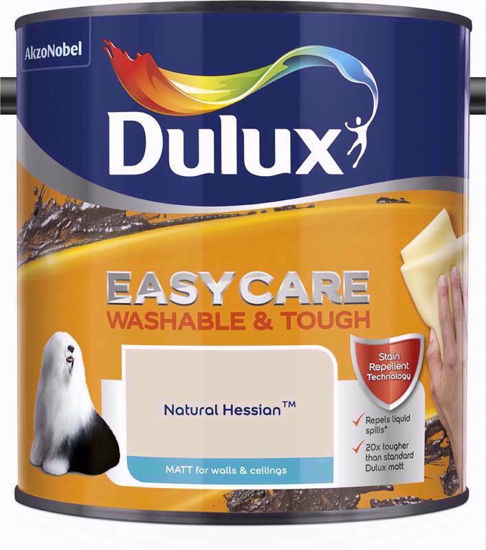 Picture of DULUX EASYCARE W&T MATT NAT/HESSIAN 2.5L