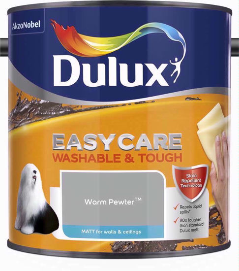 Picture of DULUX EASYCARE W&T MATT WARM PEWTER 2.5L