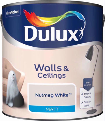 Picture of DULUX MATT NUTMEG WHITE 2.5L