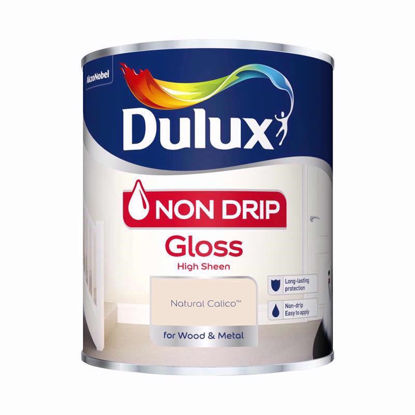 Picture of DULUX NON DRIP GLOSS NAT/CALICO 750ML