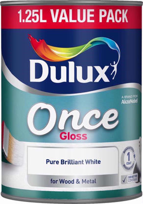 Picture of DULUX ONCE GLOSS PBW 1.25L