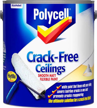 Picture of POLYCELL CRACK FREE CEILINGS SMOOTH MATT 2.5L