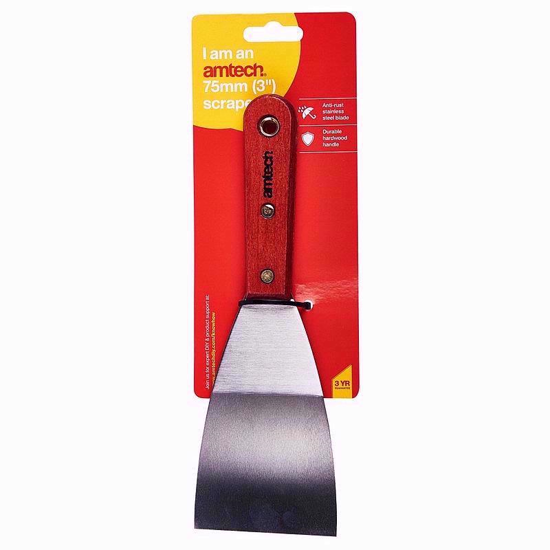 Picture of AMTECH SCRAPER W/HANDLE 3INCH