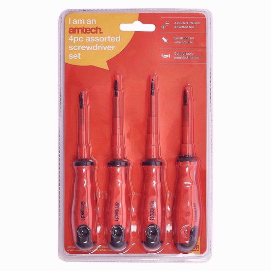 Picture of AMTECH SCREWDRIVER INSULATED 4PC SET