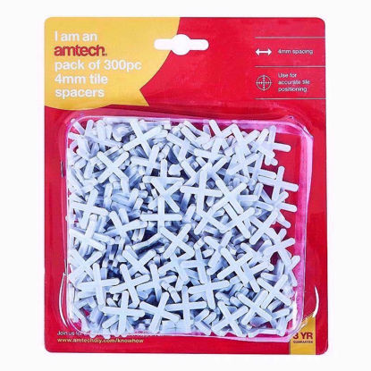 Picture of AMTECH TILE SPACERS 300PC 4MM