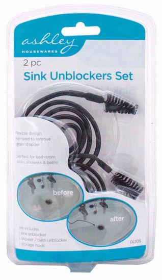 Picture of ASHLEY SINK UNBLOCKER 2PC SET