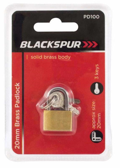 Picture of BLACKSPUR 20MM PADLOCK