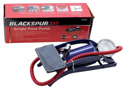 Picture of BLACKSPUR DELUXE FOOT PUMP BBFP101