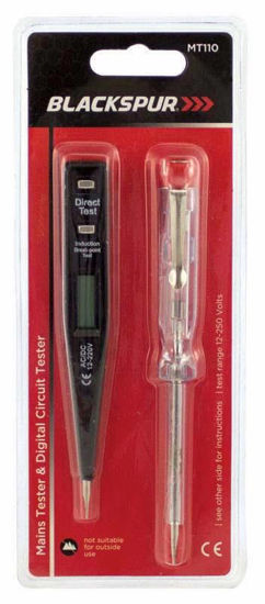 Picture of BLACKSPUR MAINS TESTER & CIRCUIT TESTER