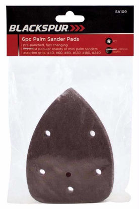 Picture of BLACKSPUR PALM SANDER PAD 6PK