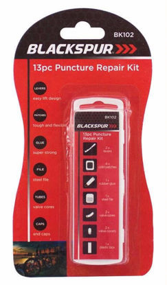 Picture of BLACKSPUR PUNCTURE REPAIR KIT 13PC BOTH