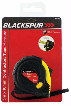 Picture of BLACKSPUR SOFT TOUCH TAPE MEASURE 3M