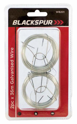 Picture of BLACKSPUR WIRE 40M GALVANISED 2PC BOTH
