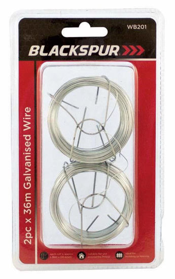 Picture of BLACKSPUR WIRE 40M GALVANISED 2PC BOTH