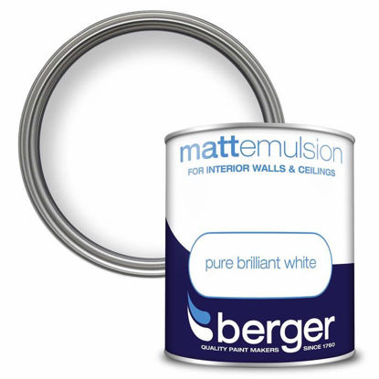Picture of BERGER MATT EMULSION 1LTR WHITE
