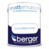 Picture of BERGER MATT EMULTION WHITE 5 LITRE