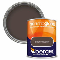 Picture of BERGER NON DRIP GLOSS 750ML BITTER CHOCOLATE