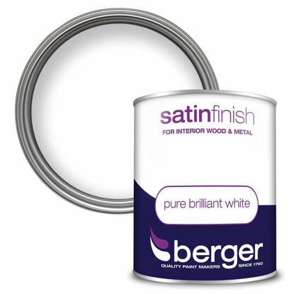 Picture of BERGER SATIN SHEEN 750ML WHITE