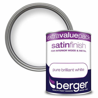 Picture of BERGER SATIN WHITE 1.25 LITRE(SPECIAL)