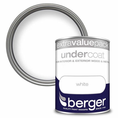 Picture of BERGER UNDERCOAT WHITE 1.25 LITRE(SPECIAL)