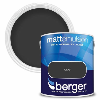 Picture of BERGER V/MATT 2.5LTR BLACK